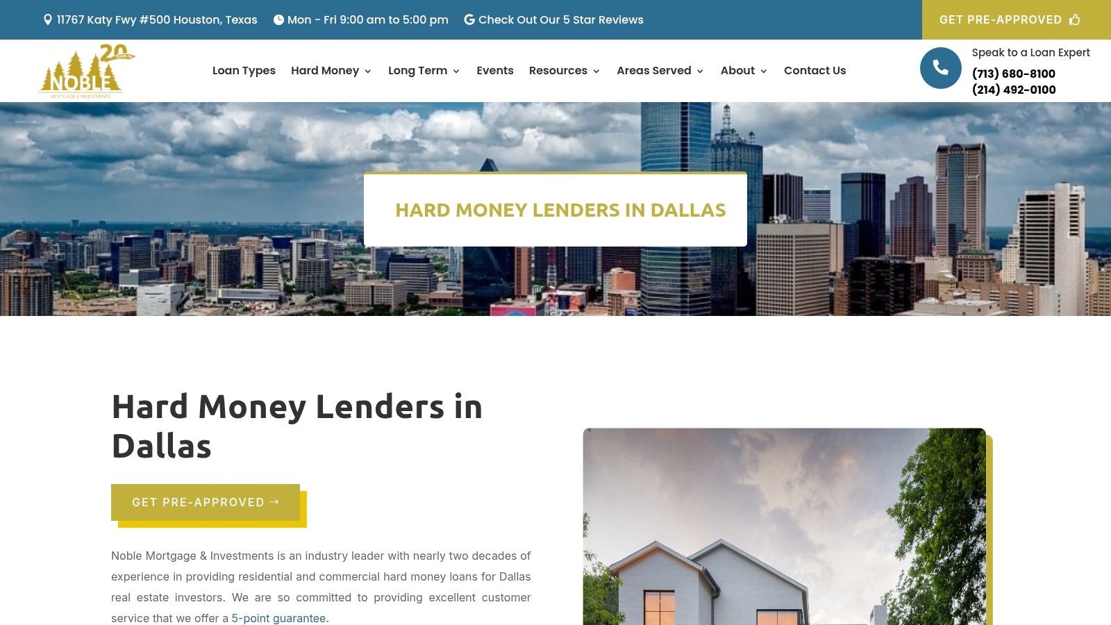 Noble Mortgage & Investments