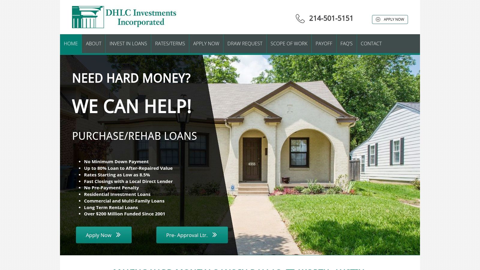 DHLC Investments, Inc.